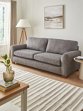 Very Home New Bailey Fabric 4 Seater Sofa - Fsc Certified