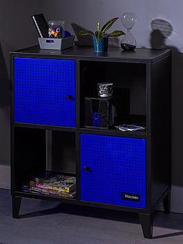 X Rocker Mesh-Tek 4 Cube Storage And Display Unit