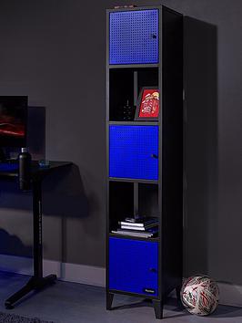 X Rocker Mesh-Tek Tall 5 Cube Storage And Display Unit