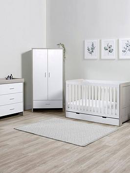 Ickle Bubba Pembrey 3 Piece Package - Ash Grey & White