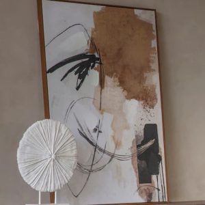Orbis Textured Sculpture on Stand | Bed Sava