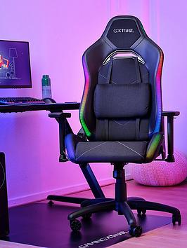 Trust Gxt719 Ruya Rgb Adjustable Gaming Chair Black