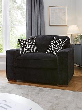 Very Home Monaco Fabric Snuggle Chair - Made To Order In The Uk