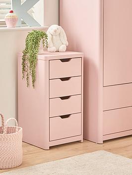 Very Home Aspen Slim 4 Drawer Chest - Pink
