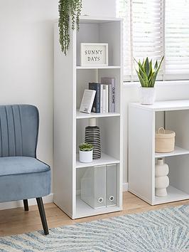 Very Home Metro 4 Shelf Unit - White - Fsc&Reg; Certified