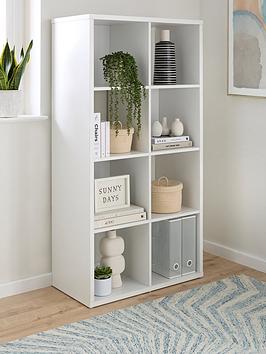 Very Home Metro 8 Shelf Unit - White - Fsc&Reg; Certified