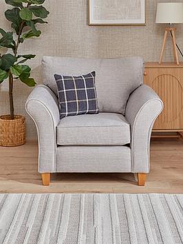 Very Home Alsop Fabric Armchair - Made In The Uk