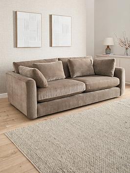 Very Home Monte Carlo 4 Seater Fabric Sofa - Made To Order In The Uk