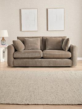Very Home Monte Carlo 3 Seater Fabric Sofa - Made To Order In The Uk