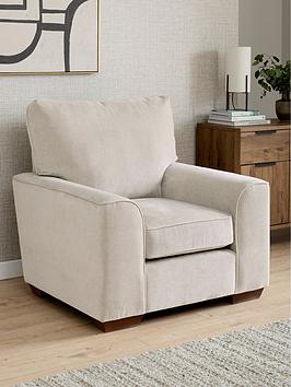 Very Home Ascot Fabric Chair - Made To Order In The Uk