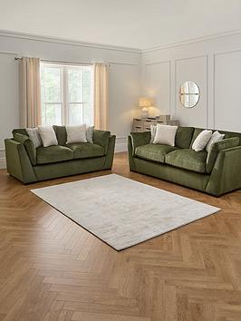 Very Home Anniston 3 + 2 Seater Fabric Sofa Set (Buy &Amp; Save!) - Made To Order In The Uk