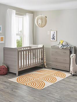 Babymore Caro 2-Piece Nursery Room Set - Grey Wash
