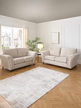 Very Home New Ariel Fabric 3 + 2 Seater Sofa Set (Buy &Amp; Save!) - Fsc Certified