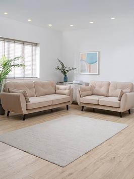 Very Home New Paulo Fabric 3 + 2 Seater Sofa Set (Buy And Save!) - Fsc&Reg; Certified