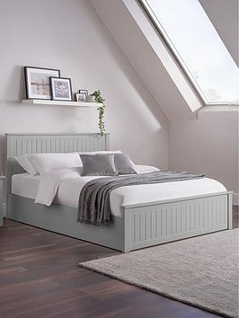 Julian Bowen Maine Ottoman Wooden Bed - Double