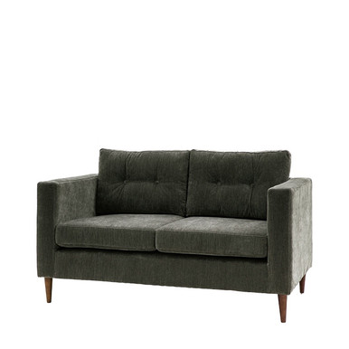 Gallery Direct Whitwell Forest Fabric 2‐Seater Sofa – Modern