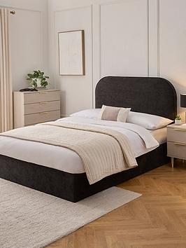 Very Home Delaney Bed With Mattress Options (Buy &Amp; Save!) - Bed Frame With Memory Mattress