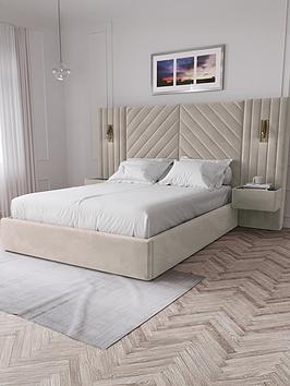 Very Home Torrance Bed - Bed Frame With Memory Mattress