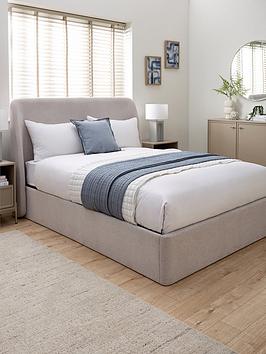 Very Home Dante Lift Up Storage Bed  With Mattress Options (Buy &Amp; Save!) - Bed Frame With Microquilt Mattress