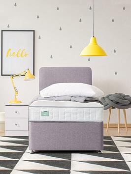 Airsprung Luna Comfort Quilted Divan With Storage Options - Headboard Included - Fsc&Reg; Certified