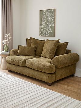 Very Home Amersham 2 Seater Fabric Scatter Back Sofa - Made To Order In The Uk