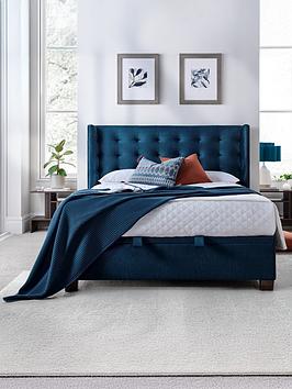 Very Home Hendrick Ottoman Bed With Airsprung Mattress Options - Bed Frame With Airsprung Platinum Mattress