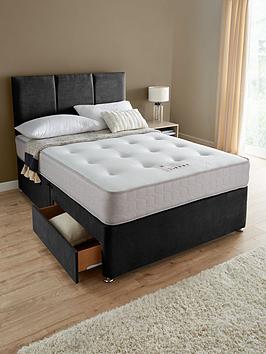 Very Home Sheridan Double Divan &Amp; Hb With 2 Drawers &Amp; Comfort 2000 Mattress - Fsc&Reg; Certified