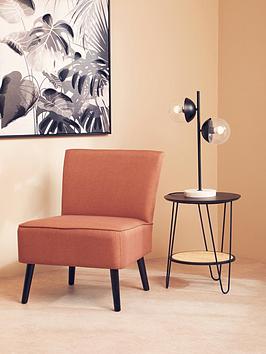 Premier Housewares Depok Side Table With Hairpin Legs