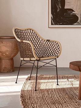 Premier Housewares Manado Rattan Accent Chair