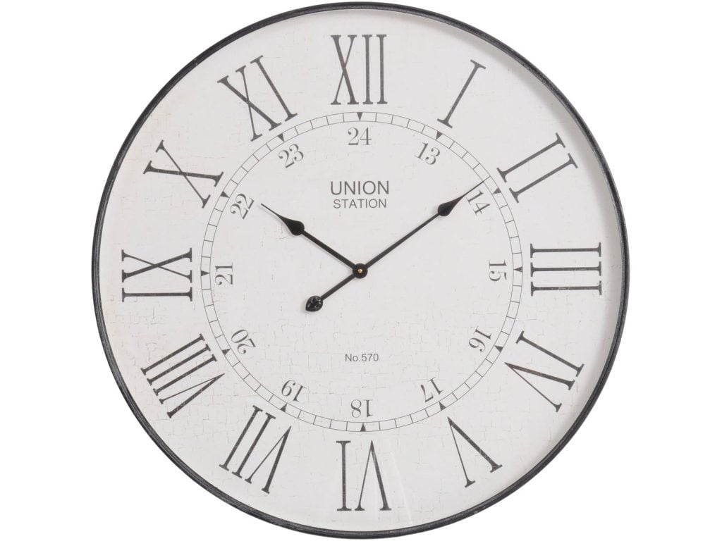 Antique Black Wall Clock
