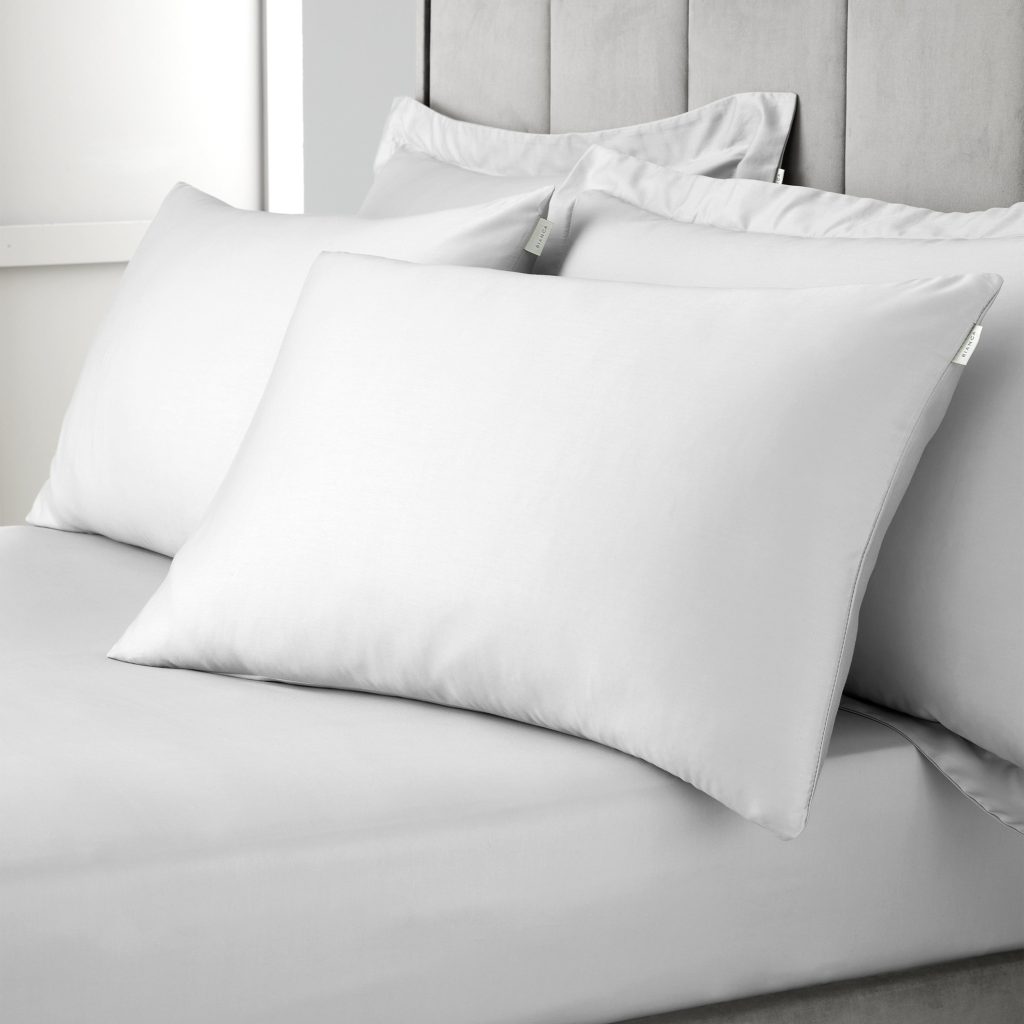 Bianca 400 Thread Count Cotton Sateen Standard Pillowcase Pair
