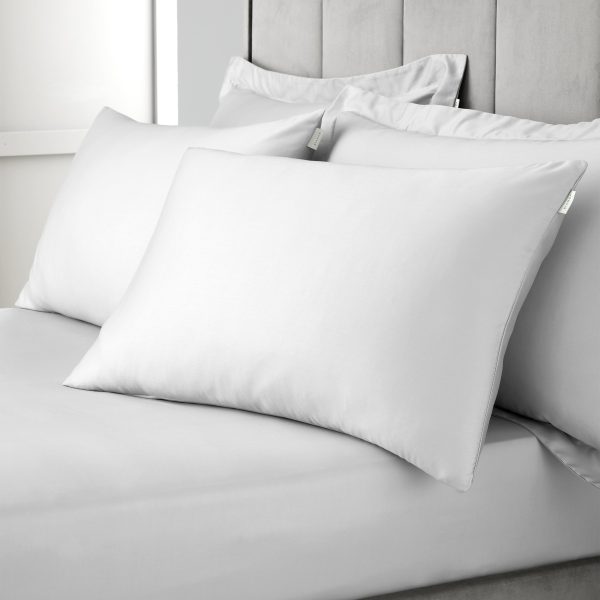 Bianca 400 Thread Count Cotton Sateen Standard Pillowcase Pair | Bed Sava