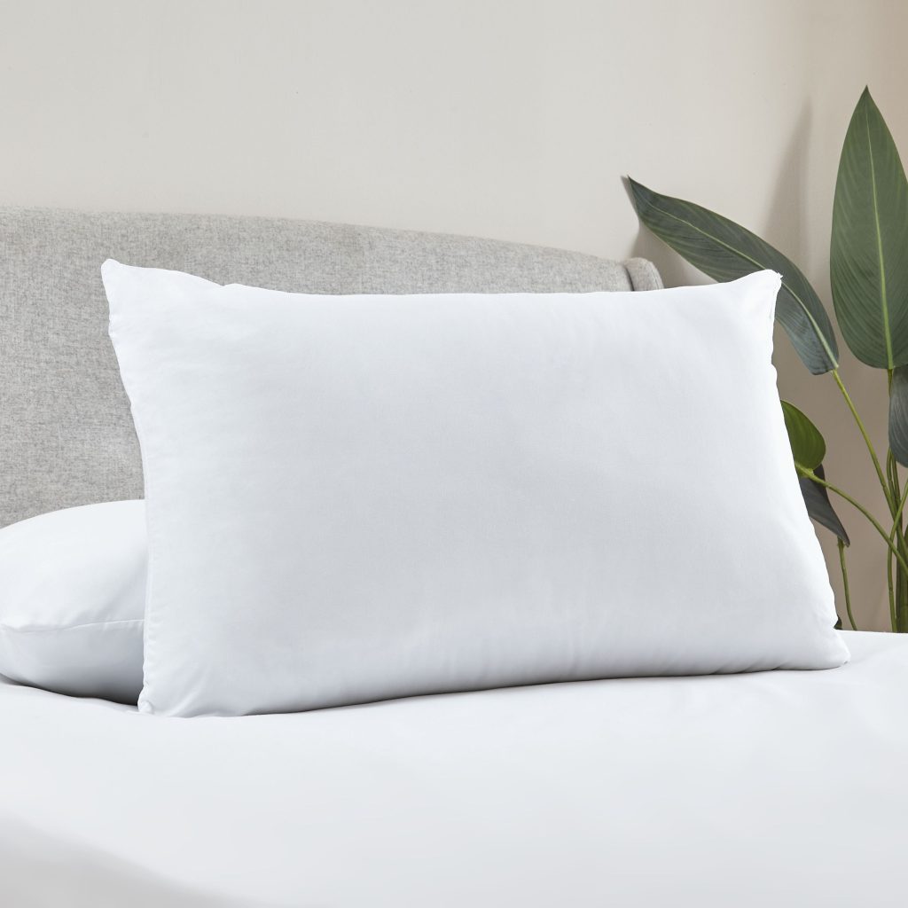 Catherine Lansfield Home Essentials Microfibre Pillow Pair | Bed Sava