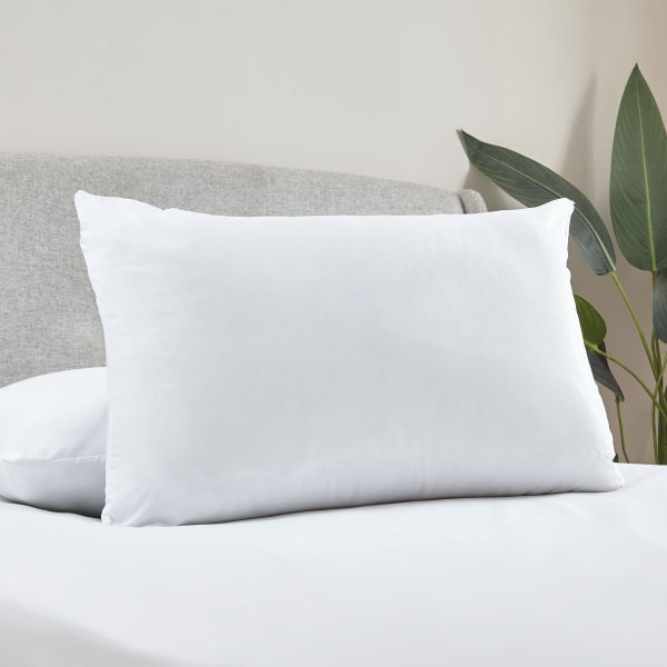 Catherine Lansfield Home Essentials Microfibre Pillow Pair | Bed Sava