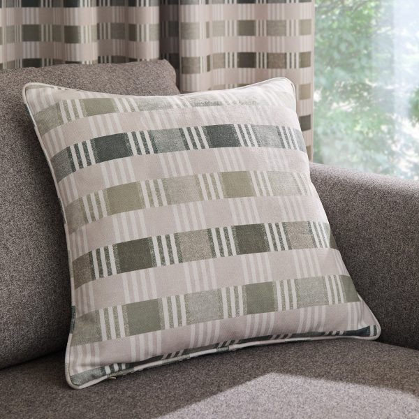 Catherine Lansfield Wilson Check Cushion | Bed Sava