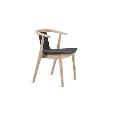 Skovby Dining Chair 820 oak mocha grade ii