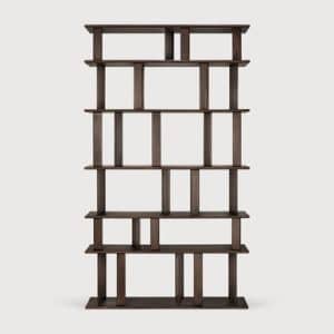 Ethnicraft Block Dark Mahogany Block Rack | Bed Sava