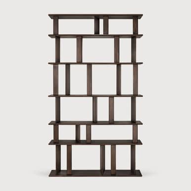 Ethnicraft Block Dark Mahogany Block Rack
