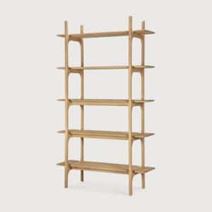 Ethnicraft Oak Shelving Unit PI | Bed Sava