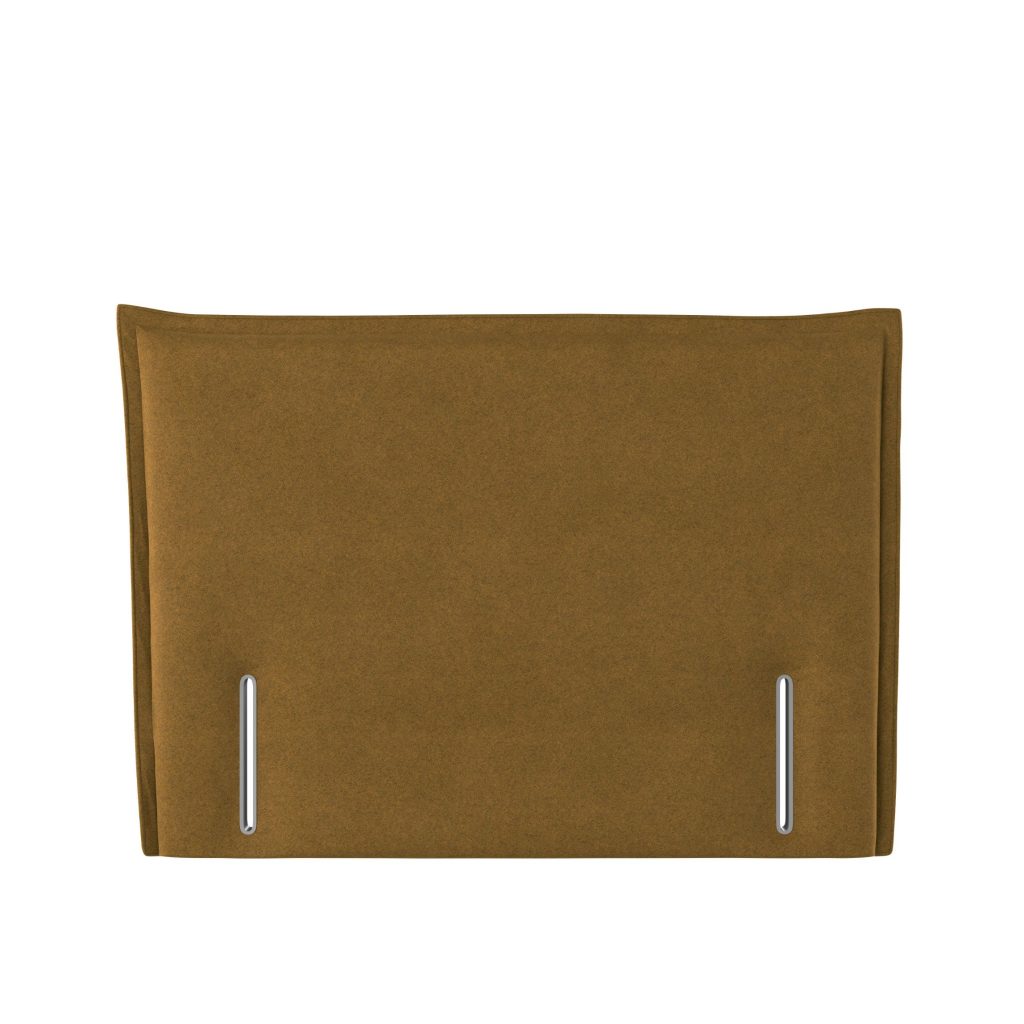 Sleepeezee Canterbury Headboard - Mustard Bouclé, Super King