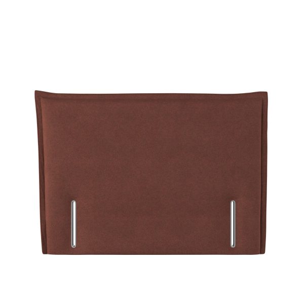 Sleepeezee Canterbury Headboard  Rust Bouclé King | Bed Sava