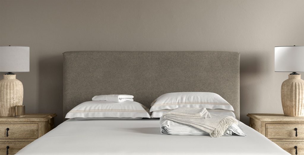 Sleepeezee Pembury Headboard - Cocoa Bouclé, Super King
