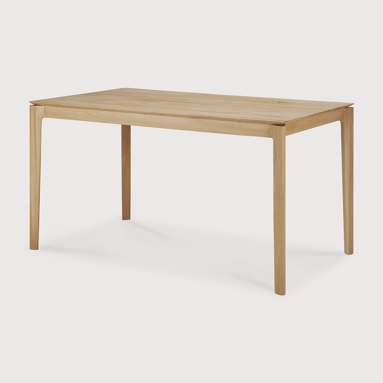 Ethnicraft Bok Oak Office Desk small 140cm