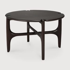 Ethnicraft Dark Mahogany PI Coffee Table large 80x80x35cm | Bed Sava