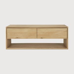Ethnicraft Oak TV Unit Nordic size  pricewidth 120 depth 46 height 45 cm | Bed Sava