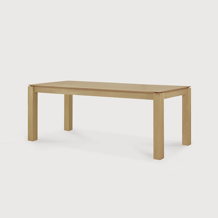 Ethnicraft Slice Oak Dining Table w200 d100 h77 cm