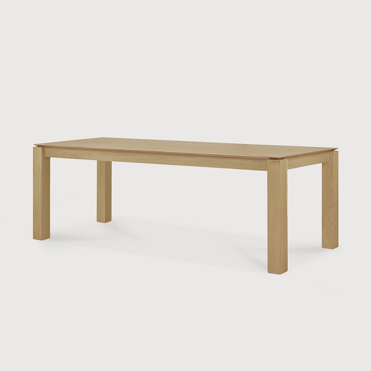 Ethnicraft Slice Oak Dining Table w220 d100 h77 cm