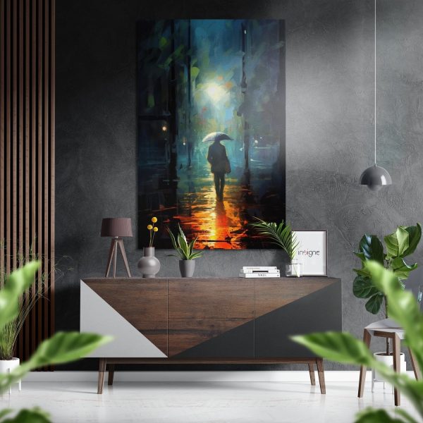 Alone Brushed Aluminium Dibond Wall Art | Bed Sava