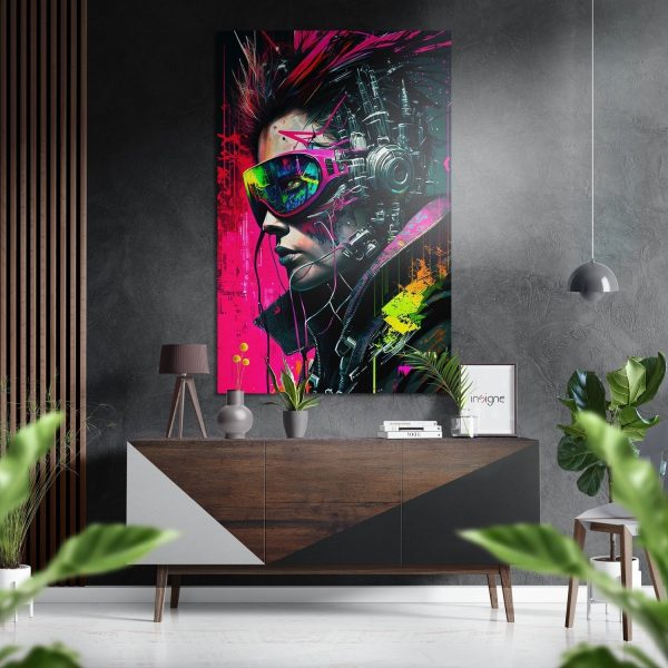Mission Music Brushed Aluminium Dibond Wall Art | Bed Sava
