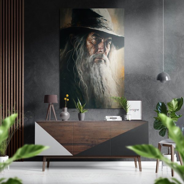 The Lord of the Rings Brushed Aluminium Dibond Wall Art | Bed Sava
